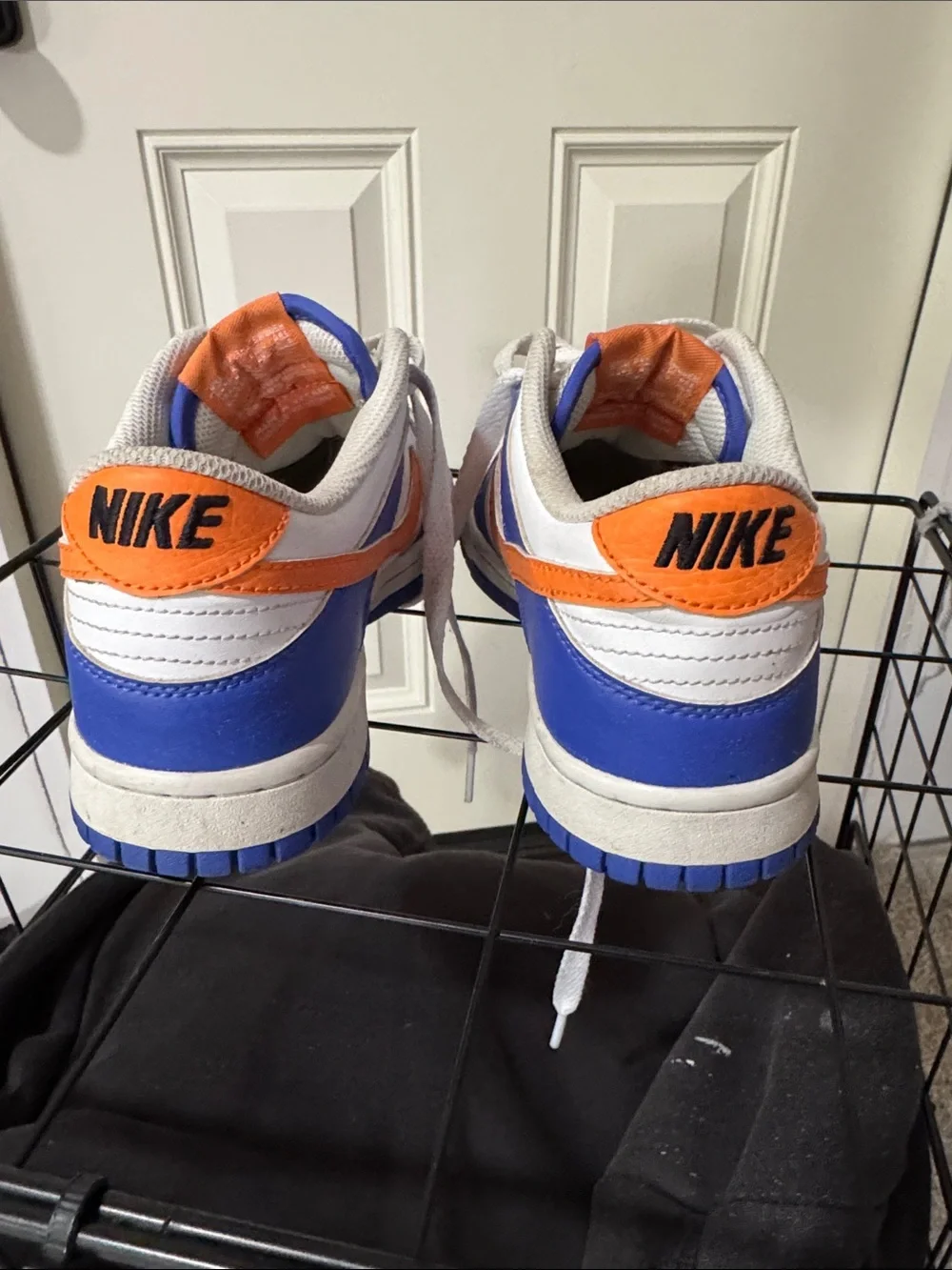 Nike Men’s Low-Top Sneakers - White/Blue/Orange